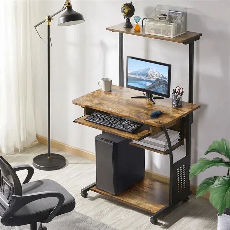 Multiple Layer Computer Desk